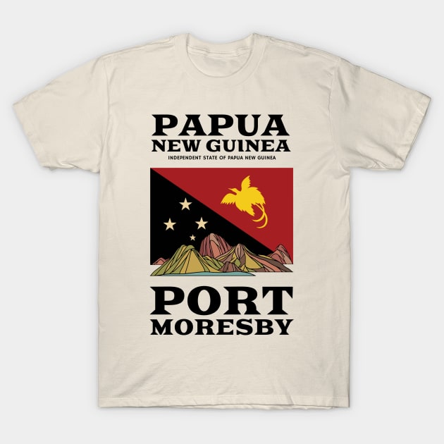 make a journey to Papua New Guinea T-Shirt by KewaleeTee